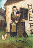 Shomaker reading psalm